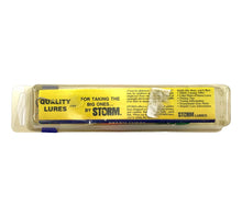 Load image into Gallery viewer, Back Package View of STORM LURES Magnum Hot'N Tot Fishing Lure in Parrot. For Sale at TOAD TACKLE.