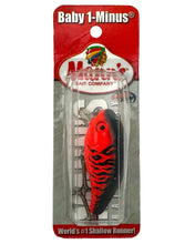 Load image into Gallery viewer, USA MADE • MANN&#39;S BAIT COMPANY BABY 1- (One Minus) Fishing Lure • FIRE RED FLUORESCENT
