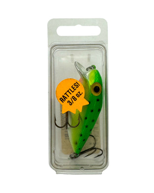 STORM LURES RATTLIN' THINFIN Fishing Lure • RT122 METALLIC HOT GREEN SPECKS