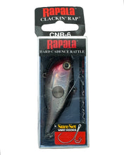 Load image into Gallery viewer, SURE SET HOOKS • RAPALA CLACKIN&#39; RAP CNR-6 LIPLESS CRANKBAIT • CNR06 S SILVER
