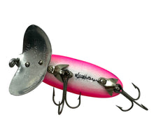 Load image into Gallery viewer, CUSTOM PAINT by JOHN LATHAM • FRED ARBOGAST 3/8 oz JITTERBUG Fishing Lure • BUBBLEGUM
