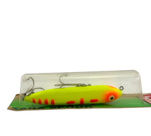 Load image into Gallery viewer, JAPAN SPECIAL COLOR • HEDDON ORIGINAL HEDDON ZARA SPOOK Fishing Lure • X 9255 CHARTREUSE FLUORESCENT ORANGE
