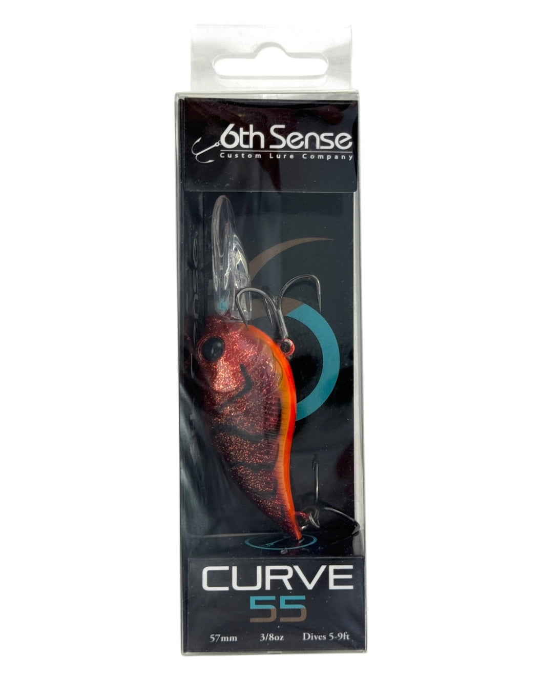 6th SENSE CURVE 55 CRANK FISHING LURE. Craw Bomb Crankbait from Sixth Sense.