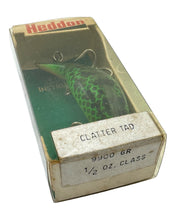Load image into Gallery viewer, HEDDON 9900 SERIES CLATTER TAD TADPOLLY Antique Fishing Lure in GREEN CRAWDAD 9900 GR
