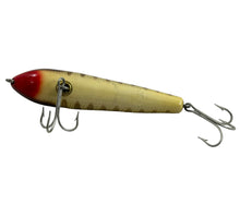 Lataa kuva Galleria-katseluun, Belly View of NU-CLASSIC TACKLE COMPANY 6 1/4&quot; Handcrafted Wood Fishing Lure in PIKE SCALE
