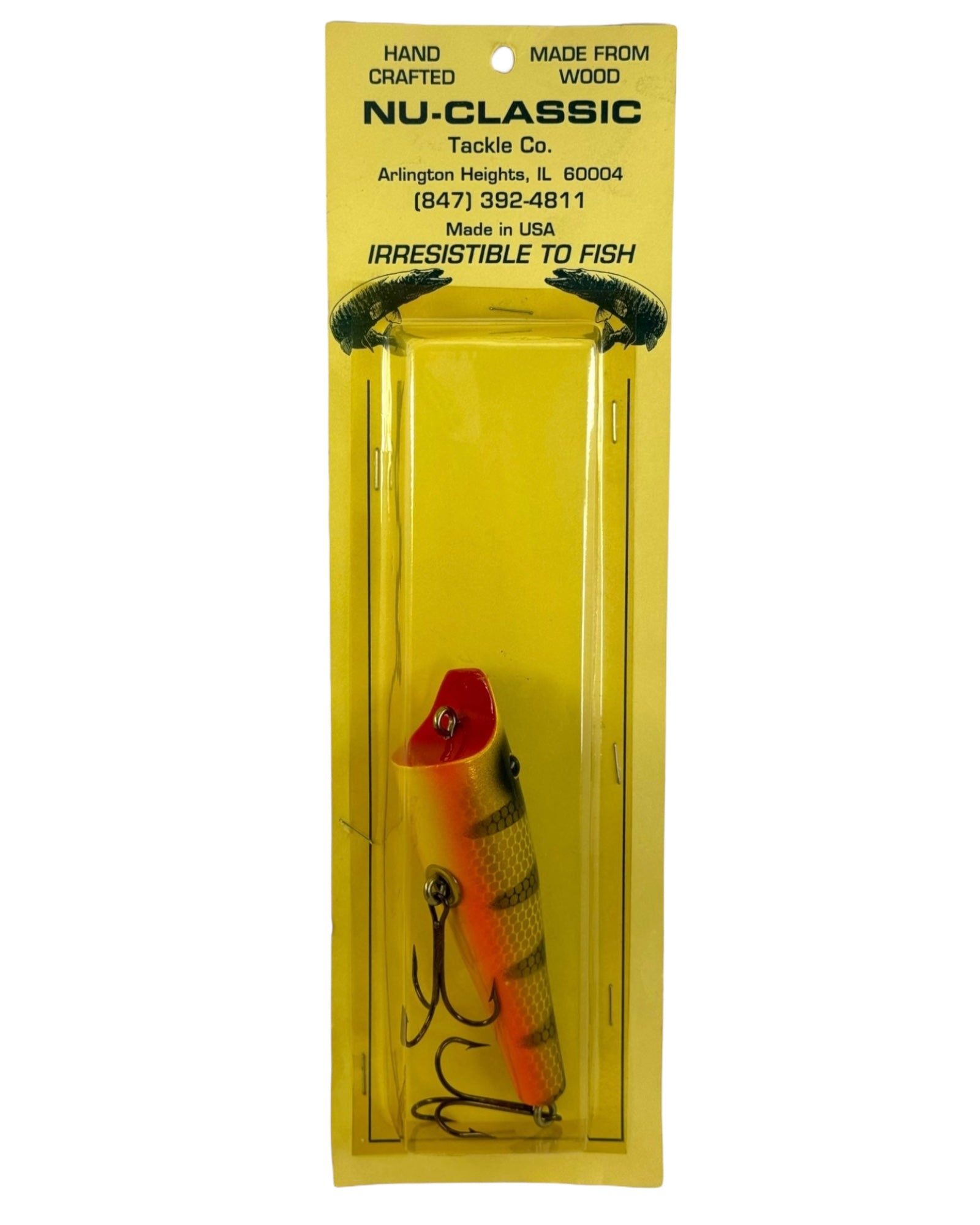 The GAPEN Company 4 POLISH PERCH Fishing Lure • FLOATER – Toad Tackle