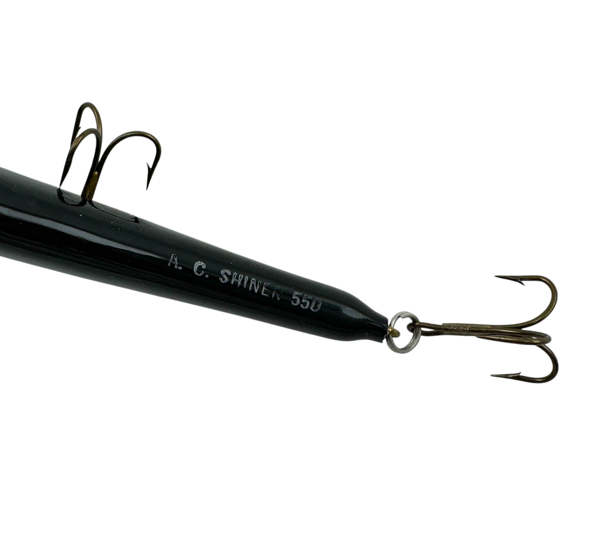 OKEANA, OHIO AC SHINERS LURES No. 550 Fishing Lure BLACK OKEANA, OHIO AC SHINERS LURES No. 550 Fishing Lure BLACK