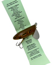Load image into Gallery viewer, Insert View of ACE HANDCRAFTED FISHING LURES by GORDON GRIFFITHS of Great Britain. Topwater Musky Baits For Sale at Toad Tackle.
