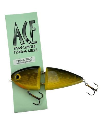 ACE HANDCRAFTED FISHING LURES by GORDON GRIFFITHS. SMALL SCUD Musky GLIDE BAIT