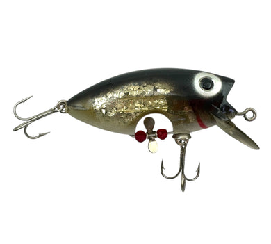 Poes Locomotion Fishing Lure. Antique Mechanical Crankbait. California Outdoor Product. Anchovy Sparkle