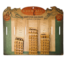 Load image into Gallery viewer, KATCH-KING FISHING HOOKS STORE DISPLAY. SODERBERG &amp; KENYON of DENVER, COLORADO. 
