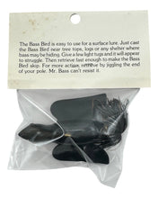 Charger l'image dans la galerie, Old Fishing Lure Bass Bird. Illinois Topwater Fishing Tips. BlackBird
