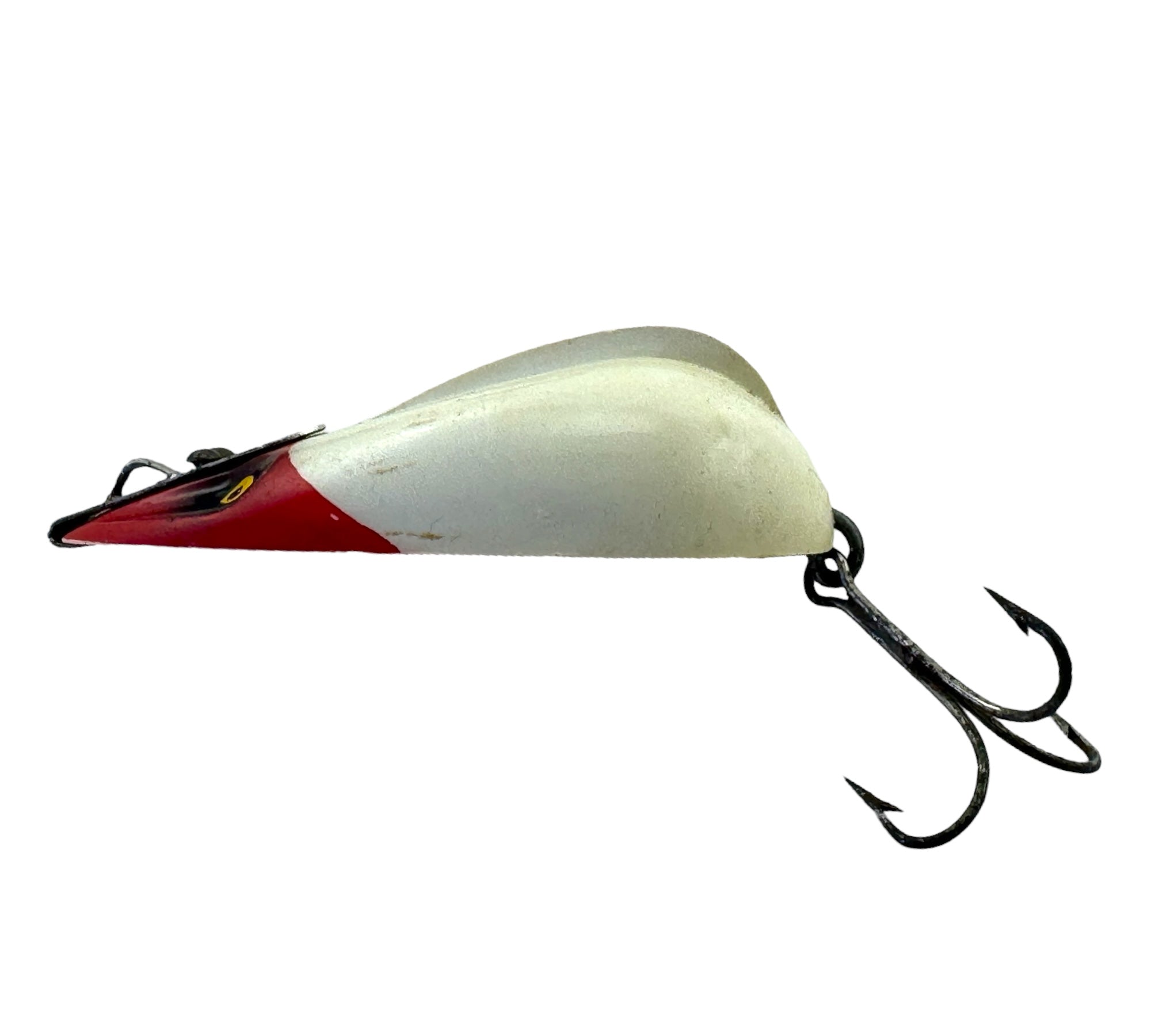 antique mn fishing lures MINNEAPOLIS, • PAUL BUNYAN BAIT COMPANY LADY BUG VINTAGE LURE • RED + WHITE Size:1 1/2oz Model fisherman' reel in MudHole Tackle