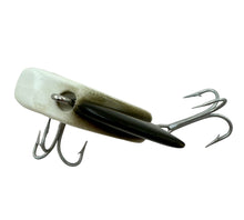 Load image into Gallery viewer, SAIL SHARK Vintage Fishing Lure. BLACK FIN FLUORESCENT RED BELLY. Dorsal.
