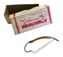 Load image into Gallery viewer, BILL JOHNSON BAIT COMPANY FROGGIE WEEDLESS SPOON. Antique Lure.
