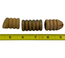 画像をギャラリービューアに読み込む, Length Comparison View of Antique Wood GLOWURM Unfinished FISHING LURE Made by Mental Health Patients
