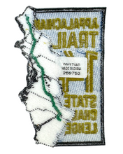Lataa kuva Galleria-katseluun, AT TRAIL PATCH. 14 STATE CHALLENGE back
