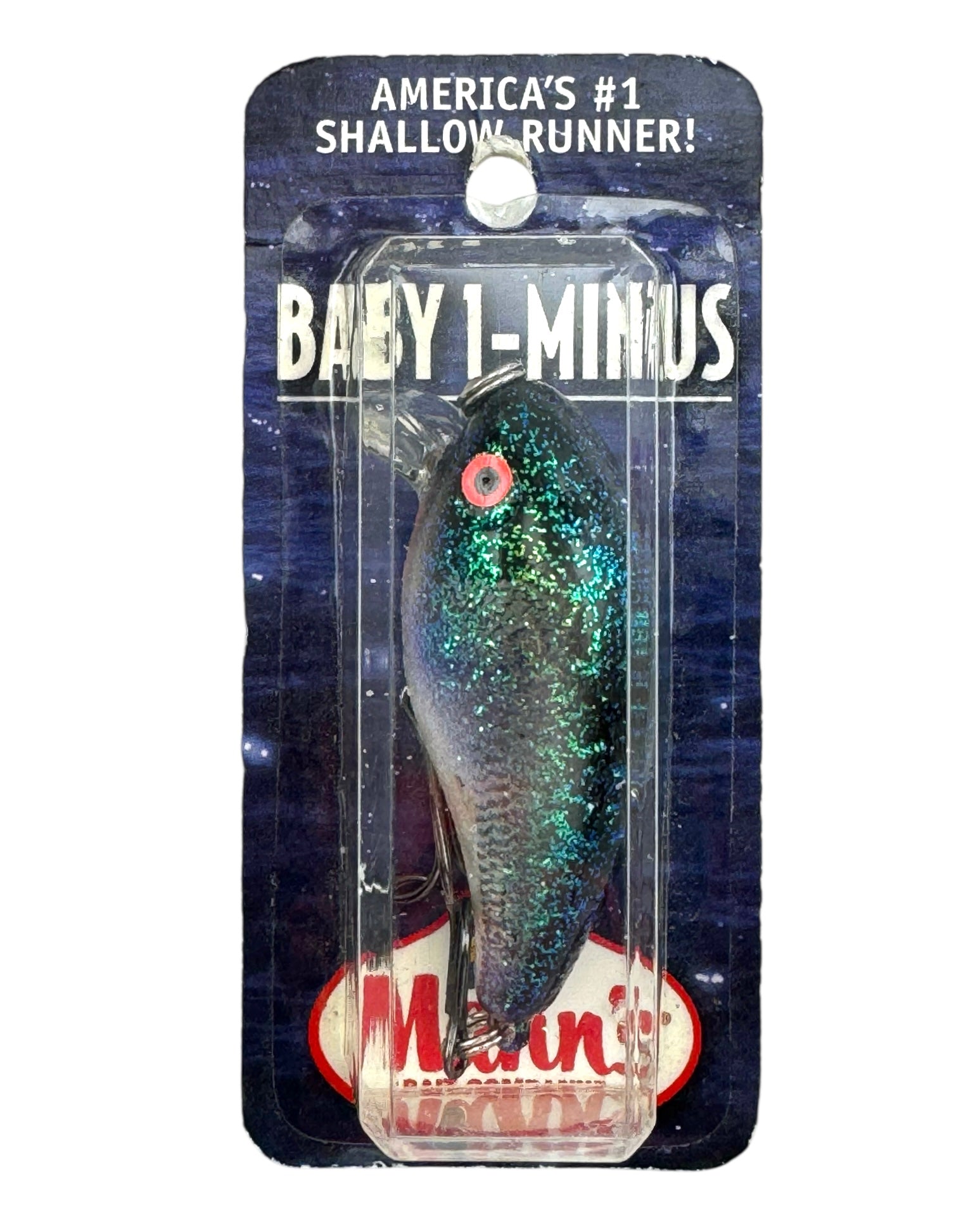 MANNS BAITS BABY 1- Fishing LURE • ALABAMA SHAD CRYSTAGLOW