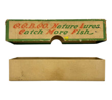 Load image into Gallery viewer, CREEK CHUB BAIT CO BABY PIKIE MINNOW Fishing Lure Antique Box. No. 900 PIKE FINISH. 6
