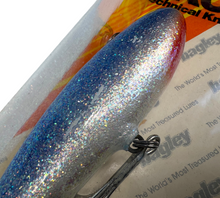 Charger l'image dans la galerie, BAGLEY BAITS TECHNICAL KNOCKOUT BALSA CRANKBAIT. DAZZLE BLUE on WHITE. TKO5 Z74. blemish
