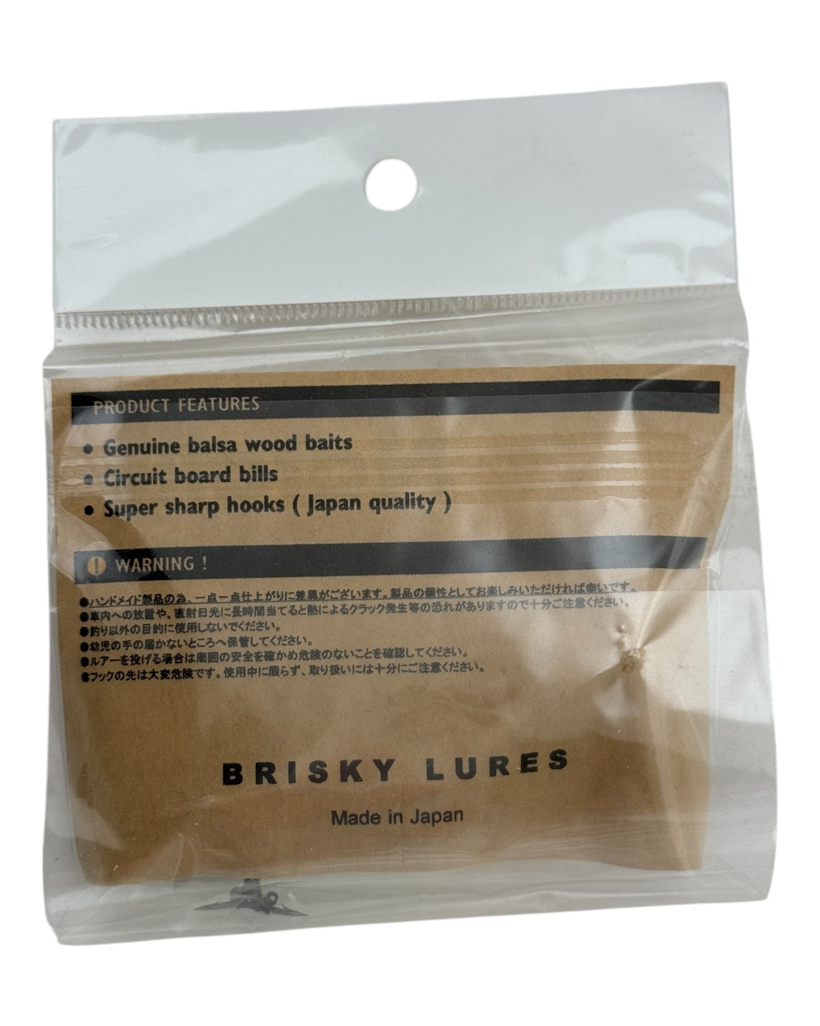BRISKY LURES OLD SCHOOL HARDBAITS NATALIE Balsa Fishing Lure