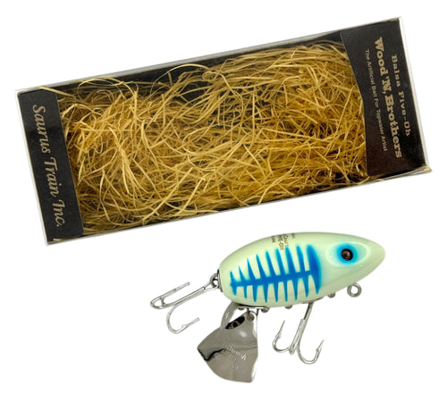 ALPHA & CRAFT BALSA FIVE-OH WOOD LURE. Kachikachi Egg Dumpty Clinker.