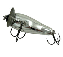 Load image into Gallery viewer, Belly View for BANDIT LURES FOOTLOOSE Fishing Lure. Chrome Black Wake Bait.
