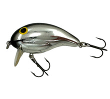 Load image into Gallery viewer, Left Facing View for BANDIT LURES FOOTLOOSE Fishing Lure. Chrome Black Wake Bait.
