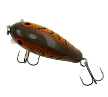 Load image into Gallery viewer, Dorsal View for BANDIT LURES FOOT-LOOSE Fishing Lure in SPRING CRAW. Wake Bait for Bass.
