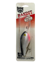 Load image into Gallery viewer, BANDIT LURES 400 SERIES Crankbait Fishing Lure in SILVER MINNOW with Triple Grip Hooks
