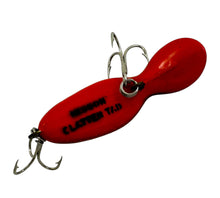 Load image into Gallery viewer, HEDDON LURES TINY CLATTER TAD TADPOLLY in ORANGE DACE belly stencil
