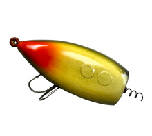 Load image into Gallery viewer, GARY BOWLES CUSTOM BAIT. HANDMADE WOOD FROG. MECHANICAL LURE. belly weight
