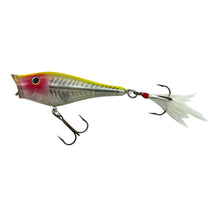 Load image into Gallery viewer, BERKLEY LURES FRENZY TOPWATER POPPER. Yellow Shore Bass Fishing Color. L
