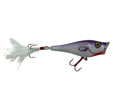 BERKLEY FRENZY POPPER FISHING LURE. PURPLE GHOST TOPWATER Bait. R