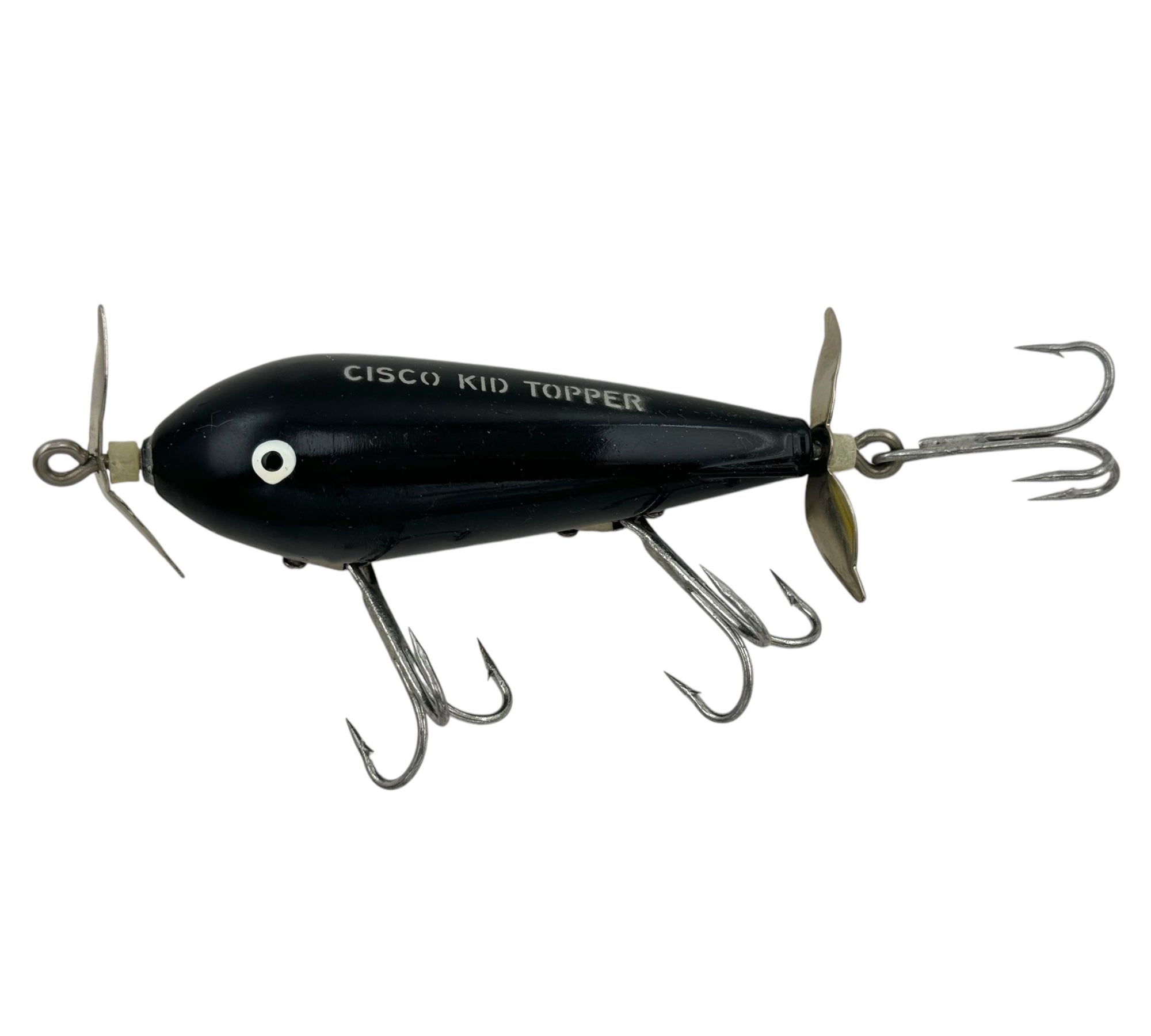 CISCO KID TOPPER MUSKY KILLER Fishing Lure & Box • BLACK – Toad Tackle CISCO KID TOPPER MUSKY KILLER Fishing Lure & Box • BLACK – Toad Tackle