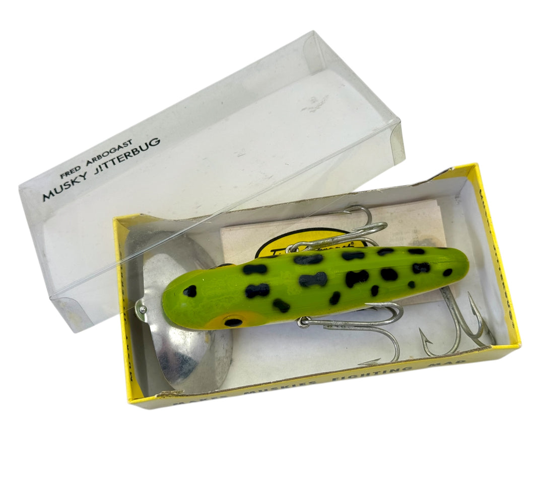 antique fishing lures jitterbug Vintage Fred Arbogast Black Plastic Lip Lure In Box For Sale The Arbogast Jitterbug has been catching bass for more than 75 years Antiques, Art, Vintage