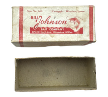 Load image into Gallery viewer, BILL JOHNSON BAIT COMPANY FROGGIE WEEDLESS SPOON. Antique Lure. 5
