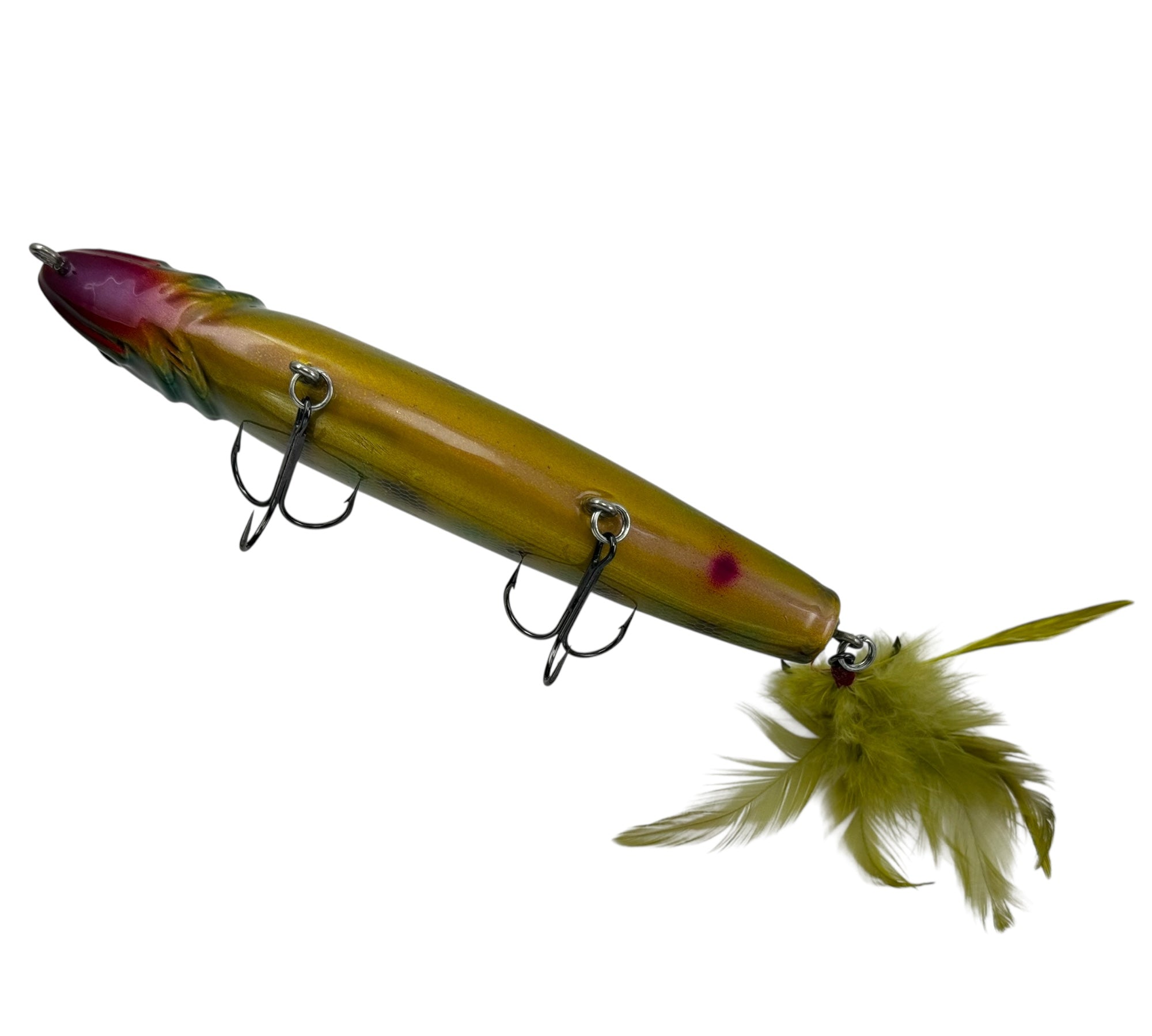 black dog fishing lures BLACK DOG BAIT COMPANY LUNKER PUNKER FISHING LURE w/ ORIGINAL BOX • 6.5" BLUEGILL