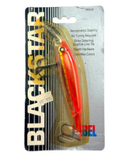 Load image into Gallery viewer, Rebel Lures BLACKSTAR Minnow Fishing Lure. Neon Red. Fluorescent Red. aerodynamic
