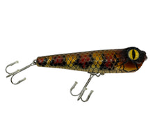 Cargar imagen en el visor de la galería, BLOOD SHOT MORGUE WOODEN CHUGGER Topwater Fishing Lure. Handcrafted Wood Bait from Japan. 3
