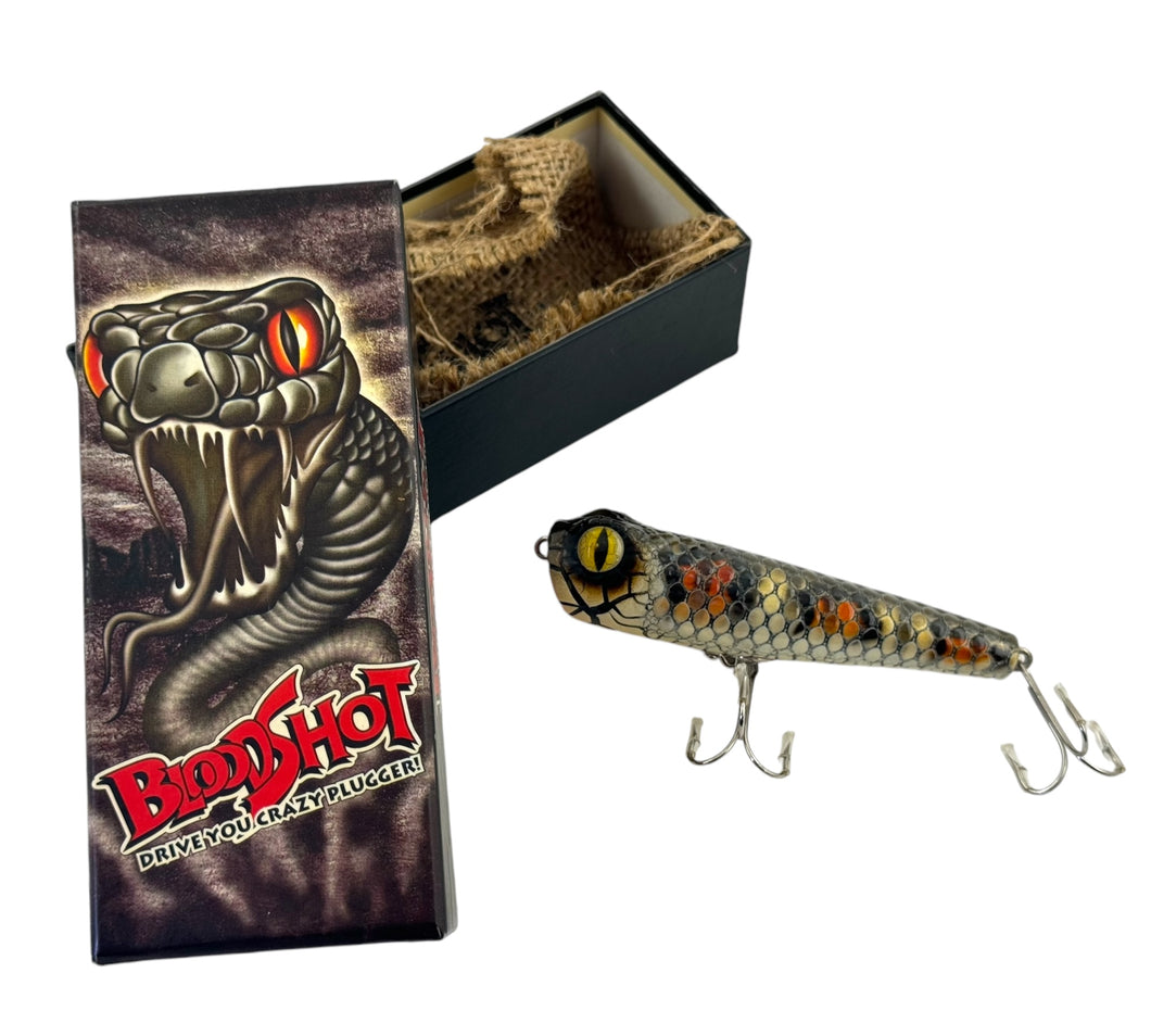 BLOODSHOT MORGUE WOODEN CHUGGER Topwater Fishing Lure