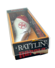 Load image into Gallery viewer, MR &amp; MRS T BLOODY MARY MIX PROMOTIONAL LURE. RATTLING RAPALA ADVERTISING FISHING LURE. box end
