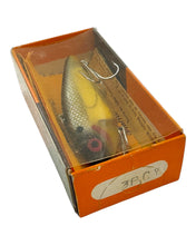 Charger l&#39;image dans la galerie, BOMBER BAITS PINFISH Fishing Lure in CHARTREUSE YELLOW HEAD. Vintage Metaflash Series Lipless Crankbait. 3PCY
