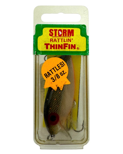 STORM LURES RATTLIN THIN FIN in BROWN TROUT RED SPECKS