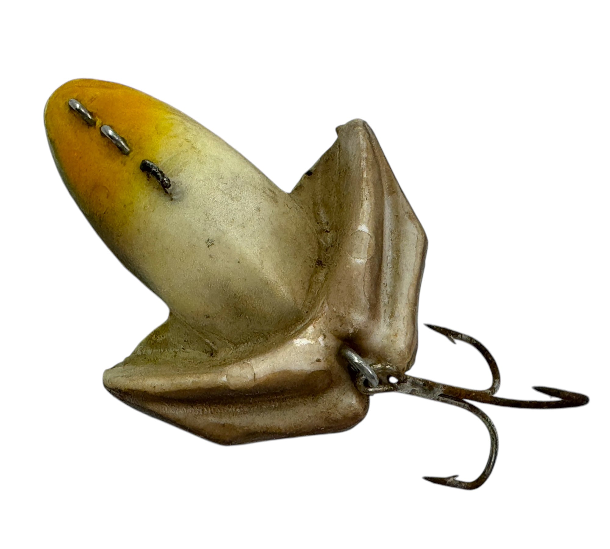 F.S. BURROUGHS & COMPANY CROAKER FROG ANTIQUE FISHING LURE – Toad Tackle F.S. BURROUGHS & COMPANY CROAKER FROG ANTIQUE FISHING LURE – Toad Tackle
