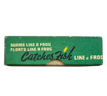 Lade das Bild in den Galerie-Viewer, Antique Mechanical Frog Lure. Halik Frog. Minnesota Fishing Fame. catch fish like a frog
