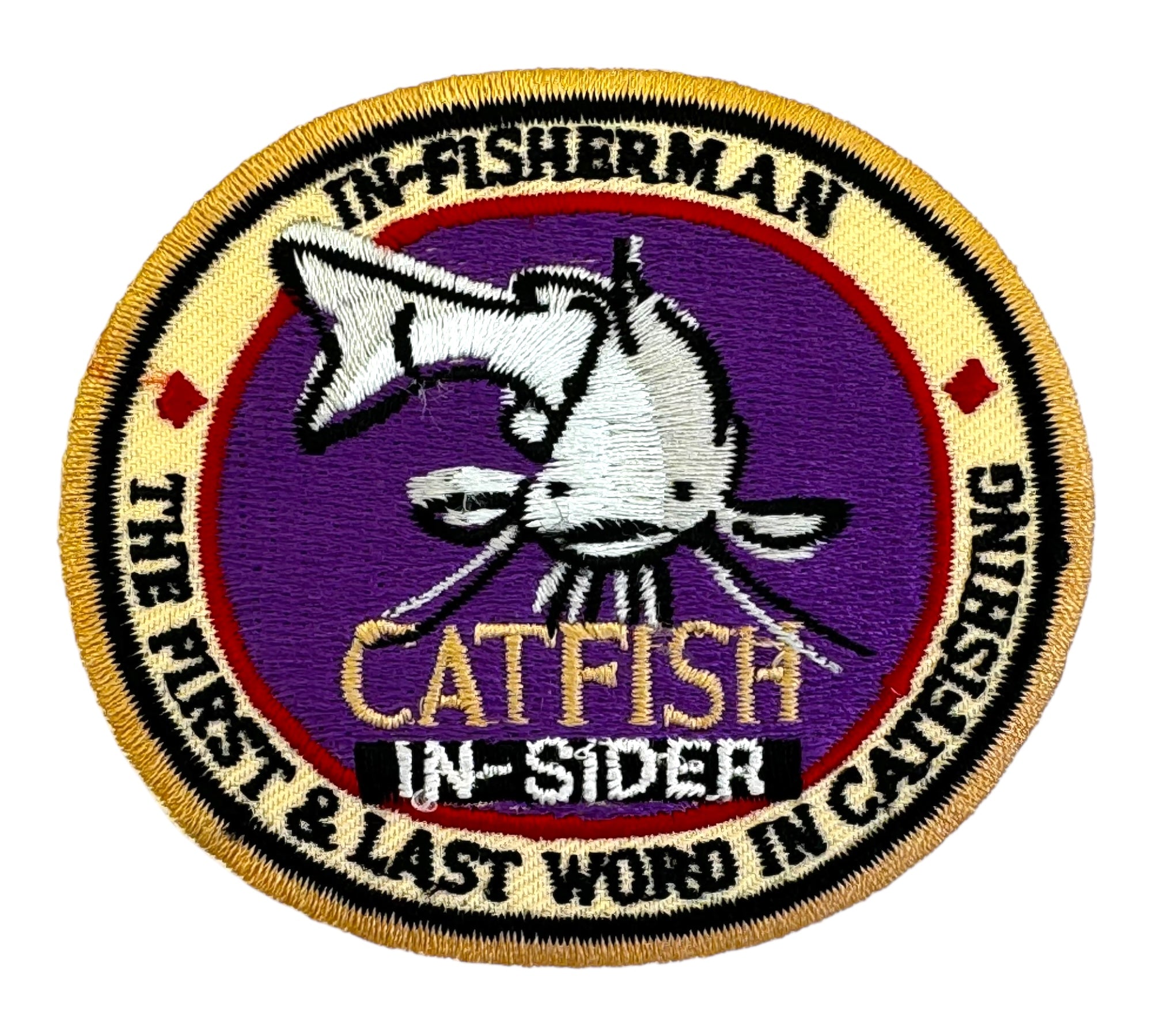 IN-FISHERMAN CATFISH IN-SIDER VINTAGE PATCH • CATFISHING – Toad Tackle