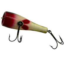 Charger l&#39;image dans la galerie, CREEK CHUB BAIT COMPANY (C.C.B.CO.) WOOD PLUNKER Fishing Lure in PERCH SCALE. Ventral.
