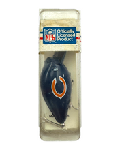 Load image into Gallery viewer, SPORT LURES FRED ARBOGAST PUG NOSE CRANKBAIT. NFL FOOTBALL TEAM The CHICAGO BEARS.
