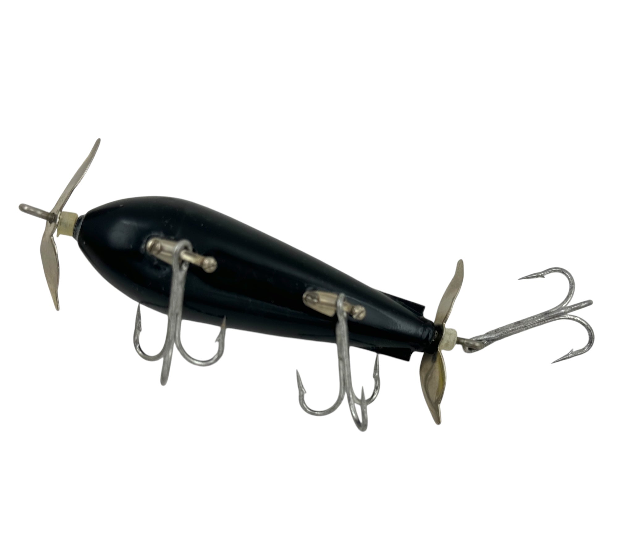 el raton fishing lure BOCA RATON, FLORIDA • CISCO KID TOPPER 1 oz MUSKY KILLER Fishing Lure & Box  • #705 BLACK